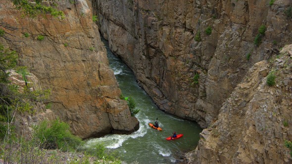 Kayaking - Courtesy Mountain Man Rafting