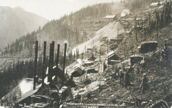 1885-MW-1c4 Amethyst & Last Chance Mines, Stumptown, postcard